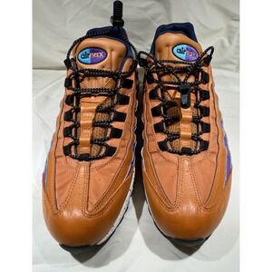 Nike Air Max 95 Premium 'Monarch' 538416 800 Monarch/Light Blue Size 12.5